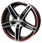 Alcasta M04 5,5x14 4x98 ET 35 Dia 58,6 (полированный)