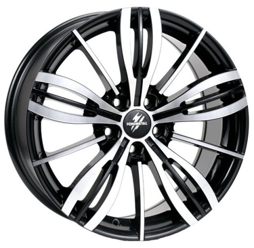 Fondmetall TPG1 8x18 5x114,3 ET 40 Dia 75 (Black Polished)